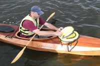 coiling a WindPaddle kayak sail